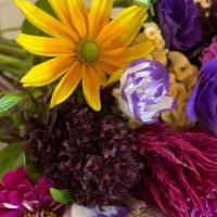 Summer Surprise  · A petite version of our classic farm wrapped bouquet perfect for summer gifting! Surprise a ...