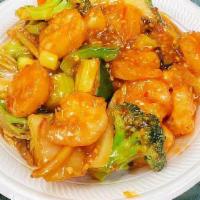 Shrimp W/Hot Garlic Sauce · Spicy
