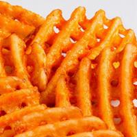 Seasoned Waffle Fries · 