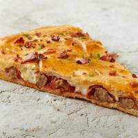 Stuffed Pizza  · Pizza stuffed with Pepperoni, Italian Sausage, and extra cheese