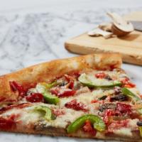 Xl Ny Veggie · XL NY Slice made with fresh, hand-stretched dough, topped with San Marzano-style tomato sauc...