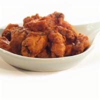 Pizza Man Wings · Lightly breaded... what everyone loves about Pizzaman