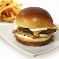 Hangover Burger · Egg, cheese and mayo.