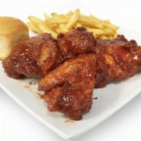 Bbq Chicken Dinner · 4 pieces of our famous juicy chicken BBQ style.