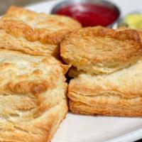  30 Minute Biscuits · Vegetarian. baked to order- whipped fennel butter, house preserves