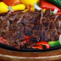 Steak Fajitas · Marinated Arrachera Steak