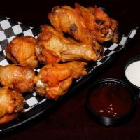 40Pc Group Pack
 · 40 Boneless or Classic (Bone-In) wings with up to 4 flavors, large fries, 2 and 4 dips. (Feeds