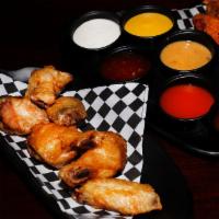 Wings (20) · 20 boneless or classic (bone-in) wings with up to 3 flavors.