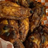 6 Jumbo Bone-In Wings · 6 jumbo bone-in wings with your choice of flavors!