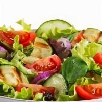 House Salad · Lettuce, peppers, onion and tomato
