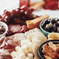 Cracker Barrel Cheese Plate · Three different kinds of cheese, delicious and vibrant taste, from all over the world, with ...