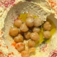 Hummus · Hummus, olive oil, side of pita