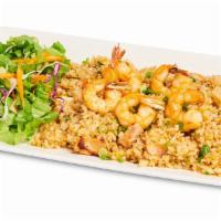 Fried Rice- Shrimp · Shrimp, green onion, carrot, onion, egg