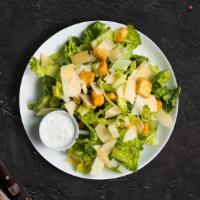 The Caesar Method · (Vegetarian) Romaine lettuce, house croutons, and parmesan cheese tossed with Caesar dressing.