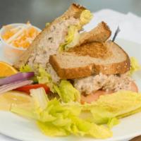 Tuna Salad Sandwich · Served with choice of bread.