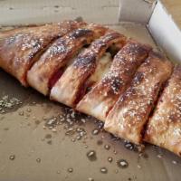 Hot Pocket Stuffed With Cheese Calzone · Sauce & 2 toppings.