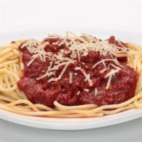 Bambino Pasta · Spaghetti with marinara or a butter sauce.