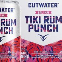 Cutwater Tiki Rum Punch 4 Pack · On Tiki time. A blend of our Bali Hai rums offers layers of tropical complexity. Mixed with ...