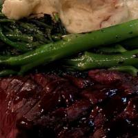 Grilled Hanger Steak, Bordelaise · 