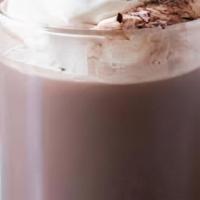 Hot Chocolate (Non-Dairy) · Warm Hot chocolate  with your choice of topping.