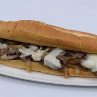 Chicken Cheesesteak · The Philly Classic with Chopped Chicken instead of steak, with melted provolone cheese or th...
