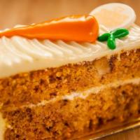 Carrot Cake  · Fresh carrot cake.