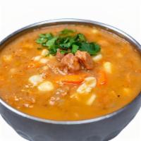 Tuna Chowder. · Not your average Tuna Chowder. Made with potatoes, carrots, celery, fresh ahi tuna & secret ...