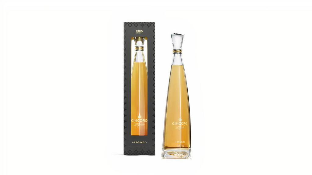 Cincoro Reposado 750Ml · Mexico- Aged 8-10 months, Cincoro Reposado Tequila has aromas of vanilla, caramel, and dried fruits, with a black pepper and white chocolate taste, and a long finish of lingering vanilla.