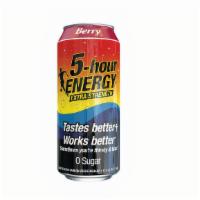 5 Hour Energy Berry 16Oz · Need an extra boost to get through your day? Grab a Berry Extra Strength 5-hour ENERGY shot....