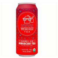 Weird Tea: Chamomile Hemp Hibiscus Tea · (NOTE: This is hemp NOT marijuana. It doesn't contain any THC, it's not psychoactive. It's v...