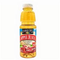 Langers Apple Juice 15.2Fl Oz · Good for 2. Langers apple juice, 100% pure apple juice from concentrate pressed from fresh w...