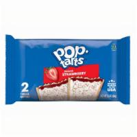 Poptarts Strawberry 2Ct · Pop-Tarts Frosted Strawberry toaster pastries are a delicious treat to look forward to. Jump...