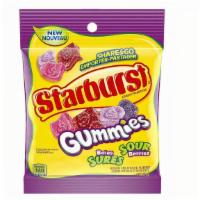 Starburst Gummies Sour Berries · STARBURST Gummies Sours candy features delicious cherry, watermelon, blue raspberry and stra...