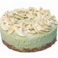 Key Lime Hug Cake · Ingredients - Key Lime Pie: Pecans, almonds, coconut, lime, maple syrup, cashews, dates, coc...