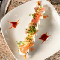 5 Star · Deep fried shrimp, crabmeat, avocado (tuna, salmon, white fish, albacore, cooked shrimp on t...