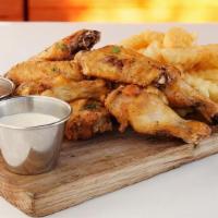 10 Organic Virgin Wings · Featuring Mary's organic chicken. Pick your sauce for dipping.