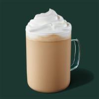 White Chocolate Mocha · Our signature espresso meets white chocolate sauce and steamed milk, then is finished off wi...
