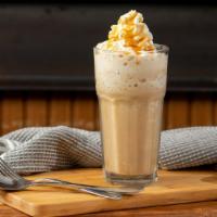 Caramel Frappuccino · Buttery caramel syrup meets coffee, milk and ice for a rendezvous in the blender. Then whipp...