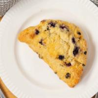 Blueberry Scone · A traditional scone with blueberries, buttermilk and lemon.