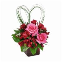With All My Heart Bouquet · She's got your heart - make sure she knows it with this perfectly lovely arrangement of roma...