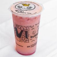 Strawberry Yakult · Dairy-free. Strawberry yogurt flavored drink.