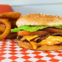Cheeseburger Combo · Original cheeseburger with your choice of side and drink.