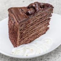 Double Layer Chocolate Cake · 
