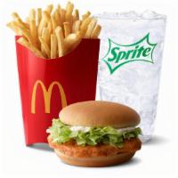 Hot And Spicy Mcchicken Meal Large · 