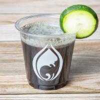 5 Oz. Charcoal Detox · Cucumber, lemon, and activated charcoal