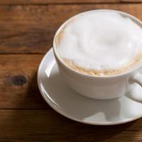 12Oz. Cappuccino  · espresso + milk/foam