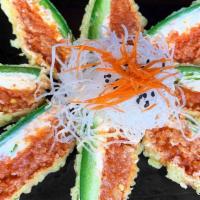 Monkey Ball · Spicy Tuna, Cream Cheese stuffed in Jalapeño, All Deep-Fried.

Consuming raw or undercooked ...