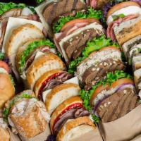 Crafted 24 Half Sandwiches · Our crafted sandwich platter has an assortment of our most popular sandwiches cut in half. C...