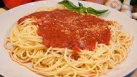 Bucket Of Spaghetti Marinara · 