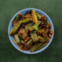 Okra Classic · Diced fresh okra, sautéed with onions, garlic, and spices till crisp. Served with a side of ...